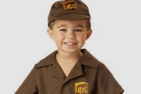 UPS Deliverly Man Costume for Boys (and Girls) UPS Deliverly Man Costume for Boys (and Girls)