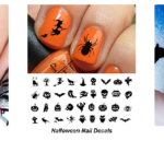 Halloween Nail Art with Decals, and Stencils Halloween Nail Art with Decals, and Stencils