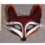 Handmade Needle Felted Animal Masks Handmade Needle Felted Animal Masks