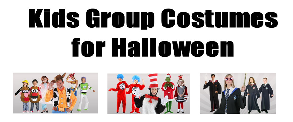 kids group costumes