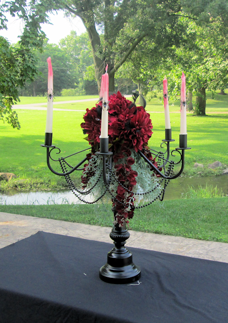 Creepy Candelabra by Decorating for Events