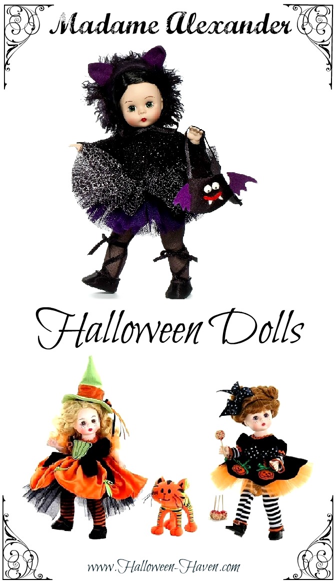 Halloween Dolls Madame Alexander Collection