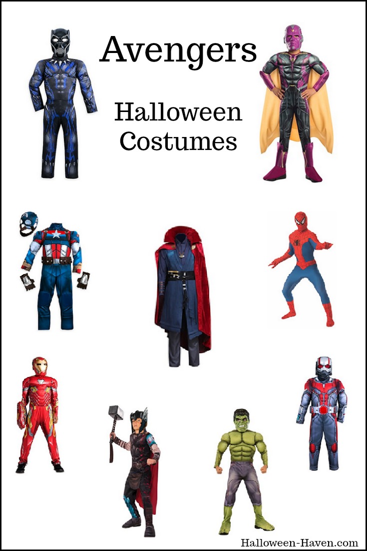Avengers Costumes for Boys