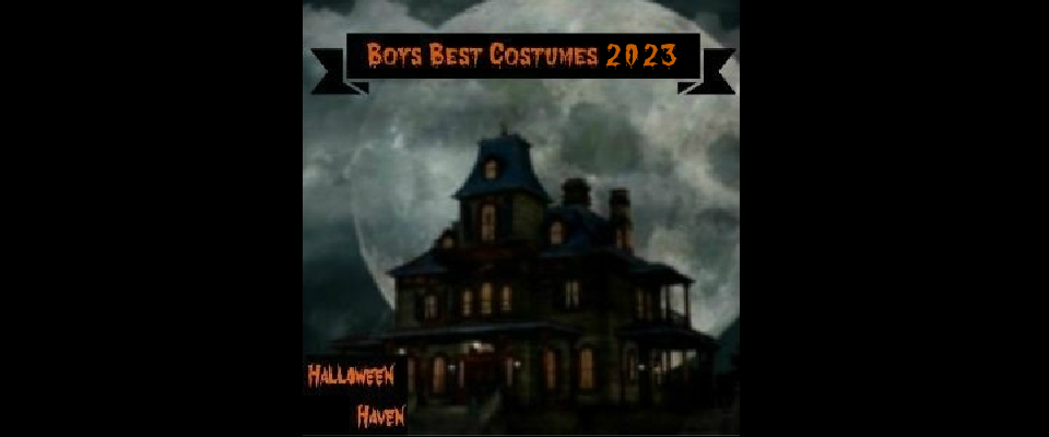 Halloween Haven Boys Best Costumes Banner 2023 